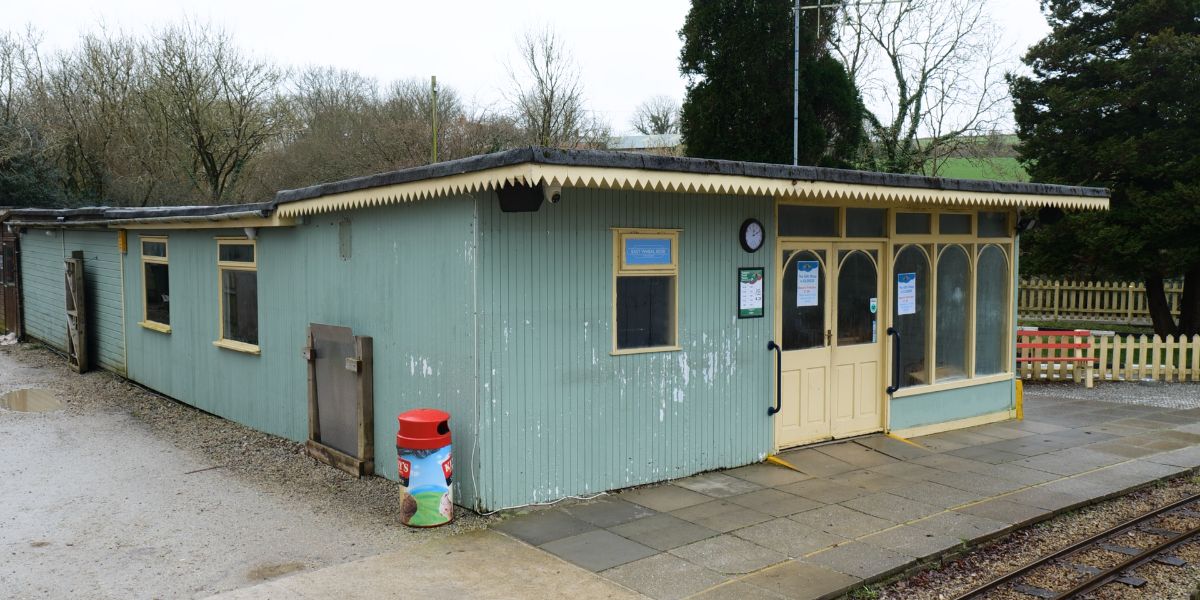 Lappa Valley's old Gift Shop, which is due for demolition to be replaced with a brand new building in 2026